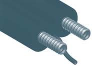 káblom pre čidlo ochrana proti UV žiareniu nerezové potrubie je odporúčané používať do maximálnej dĺžky 20 metrov pre čerpadlové skupiny (Neutro, Eco, Comfort) Flexibilné nerezové potrubie pre