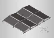 /7 Montážny systém pre fotovoltaiku Montážny systém Vitovolt 00 Aero One Turn východ/západ 0 Mat. sk.