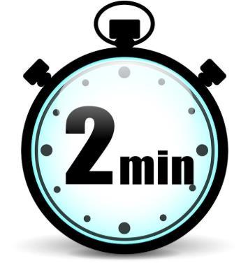 2 - minútové pravidlo Ak existuje aktivita, ktorá vám nezaberie viac ako DVE minúty, spravte ju hneď.