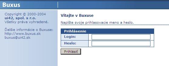 3 Prihlásenie do systému BUXUS Prihlásenie do systému je možné na adrese http://www.svf.stuba.sk/buxus. Stránka sa automaticky presmeruje na zabezpečenú lokalitu kde je potrebné prijať certifikát.
