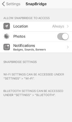 spolieha na Bluetooth, kvôli diaľkovo ovládanému fotografovaniu a podobným akciám prepne na Wi Fi.