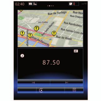 Android Auto, Carplay (2/4) CarPlay prezentácia CarPlay je natívna služba dostupná v smartfóne, ktorá vám umožňuje využívanie niektorých aplikácií telefónu na obrazovke multimediálneho systému.