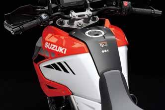 Svetlomet je ľahký pre dokonalé vyváženie celkovej hmotnosti motocykla.