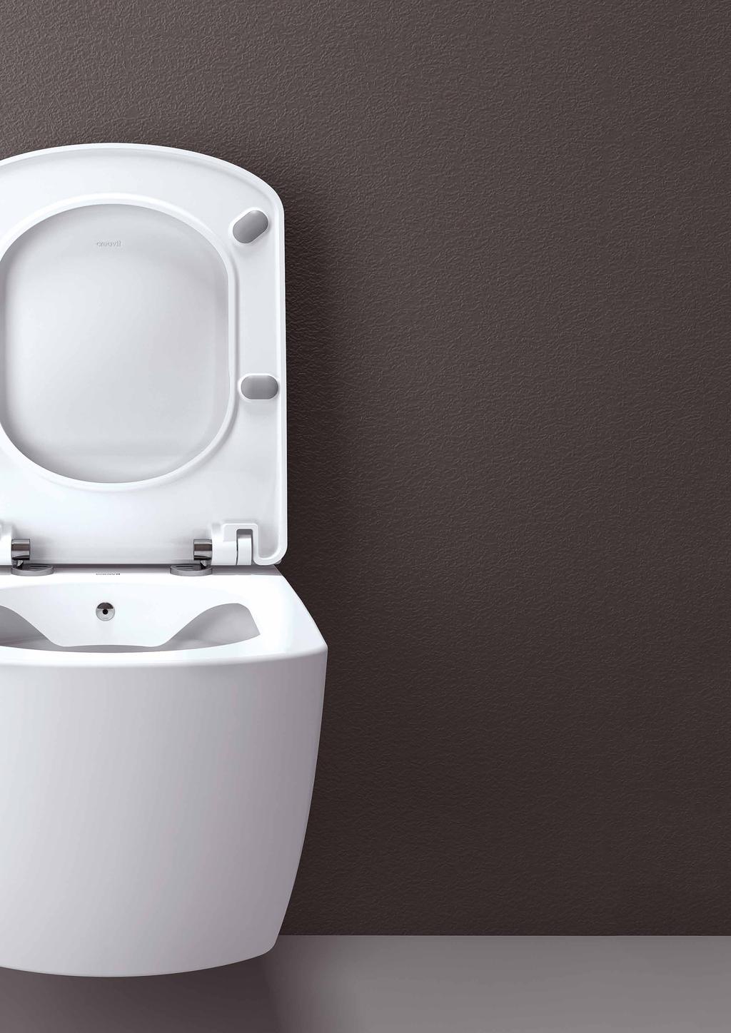 Hygienické a s dlhou životnosťou WC dosky značky Creavit sa vyznačujú dlhou životnosťou a hygienou na vysokej úrovni. Je to vďaka použitým materiálom, novým technológiam a testovaniu.