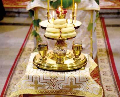 Schvaľovací dekrét miestnej farskej charity, ktorá je prvou v Košickej eparchii. V úvode slávenia svätej liturgie posvätil novú čašu, diskos, ďalšie bohoslužobné nádoby a chrámové zástavy.