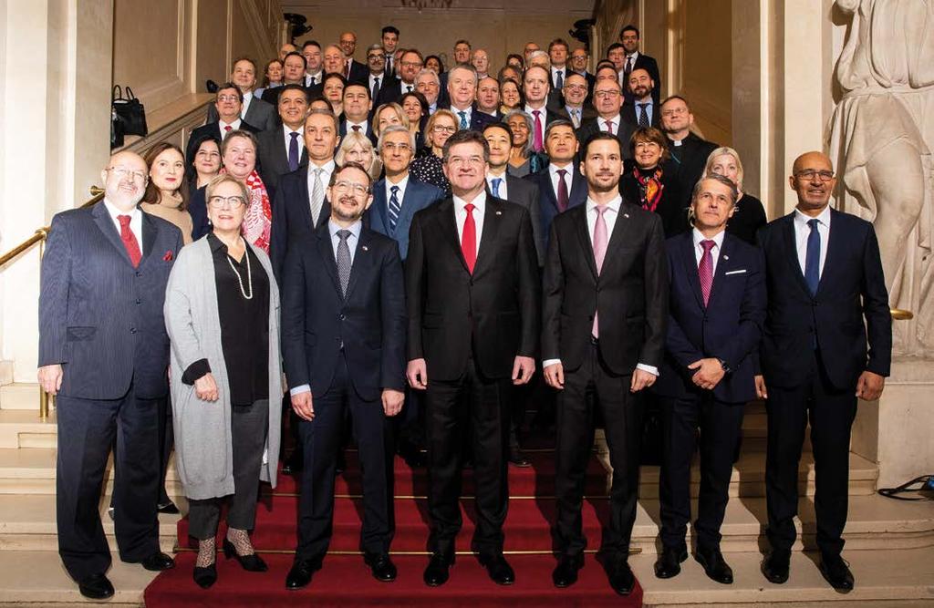 PREDSEDNÍCTVO OBSE 4 Slovenská republika prevzala v roku 2019 predsedníctvo Organizácie pre bezpečnosť a spoluprácu v Európe.