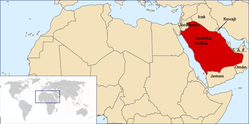 Saudská Arábia je štát na blízkom východe v oblasti juhozápadnej Ázie. Zaberá veľkú časť Arabského poloostrova.