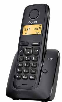 telefónov Výstražný signál rozsahu a vibračné upozornenie zjednodušuje používanie 821038 Telefón na pevnú linku GIGASET SL750H PRO 99,90