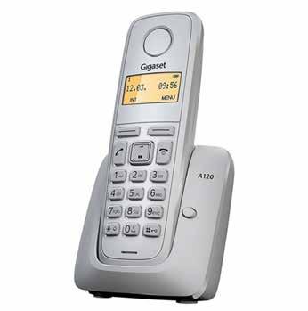 komfortnými funkciami Stolný šnúrový telefón spolupracuje s verejnou aj domácou telefónnou sieťou 4 + 10 kláves