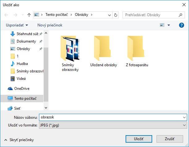 2.1.3 Uložiť obrázok z internetovej knižnice fotografií alebo obrázkov, z webovej stránky na určené miesto na disku.