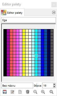 V prvom prípade to je zoznam farieb, ktoré sú rozdelené do kategórií podľa nejakých dopredu zadaných kritérií alebo podľa výberu používateľa.