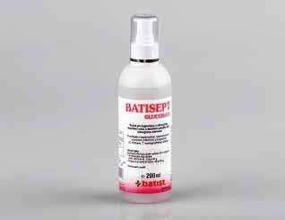 BATISEPT GLUCONATE je bezfarebný hotový prípravok s baktericídnym, tuberkulocídnym, virucídnym a fungicídnym účinkom.