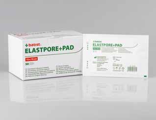Náplasti / Plasters ELASTPORE + PAD je elastická sterilná náplasť na rany s absorpčným vankúšikom. Savý vankúšik má vysokú absorpčnú schopnosť a povrchovú vrstvou zabraňujúcu prilepeniu k rane.