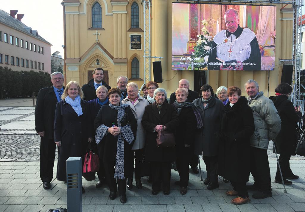 Naši cirkevníci na inštalácii predsedníctva ECAV na Slovensku Predstavitelia nášho Cirkevného zboru ECAV Sučany zvolený na obdobie rokov 2018 2024 Zborový farár Mgr.