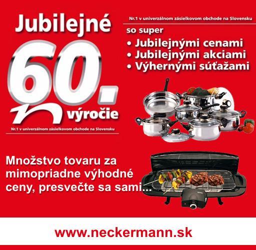 4.3.1. Reklama spoločnosti Neckermann.sk na internete Spoločnosť Neckermann Slovensko v minulosti niekoľko krát spustila reklamnú kampaň vo forme umiestňovania reklamných bannerov.
