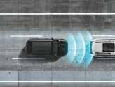 VAROVANIE PRED ČELNÝM NÁRAZOM PLUS Radarové a video snímače odhalia, že sa váš Renegade približuje k inému vozidlu príliš rýchlo, a okrem varovania asistuje vodičovi s cieľom zabrániť nehode alebo