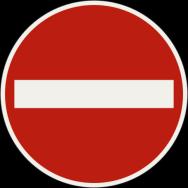 Na značke sa použije zhodný symbol z týchto značiek doplnený červeným šikmým pruhom.