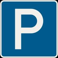 273, značka označuje vyhradené parkovanie, kde je dovolené zastavenie a státie len vozidiel s parkovacím