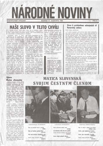 HISTÓRIA zvesti@turciansketeplice.sk 21. 8. 1968 okupácia Československa Dňa 21. augusta sme si pripomenuli 50. výročie okupácie Československa armádami Varšavskej zmluvy z piatich krajín.