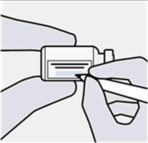 Injekčnou liekovkou jemne krúžte Pred podaním dávky očkovacej látky injekčnou liekovkou jemne krúžte vo zvislej polohe počas 10 sekúnd. Netraste.