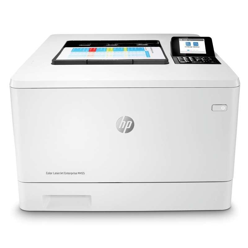 Údajový list Farebná tlačiareň HP Color LaserJet Enterprise M455dn Malá a výkonná: najmenšia tlačiareň HP Enterprise Táto tlačiareň používa dynamické zabezpečenie, ktoré môže byť pravidelne