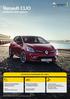 Renault Clio Zvádzanie nikdy neskončí CELKOVÉ ZVÝHODNENIE AŽ ZĽAVA NA SKLADOVÉ VOZIDLÁ 800 VIAC NA   ZÍSKAJTE BONUS V HOD