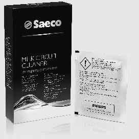 36 SLOVENSKY Mesačné čistenie automatického speňovača mlieka Automatický speňovač mlieka vyžaduje dôkladné mesačné vyčistenie prostriedkom na čistenie mliečnych okruhov Saeco Milk Circuit Cleaner.