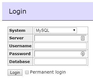V prihlasovacom okne je potrebné v kolónke Systém zvoliť: Databáza MySQL 5.1 MySQL 5.1 MariaDB 10.2 PostgreSQL 9.
