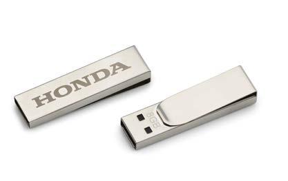 USB KĽÚČ Pamäťová karta USB 8 GB s kompaktným a štýlovým kovovým krytom s logom Honda.