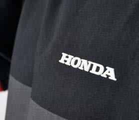 dizajnom s tlačeným 3D logom Honda na hrudi a červenými akcentmi.