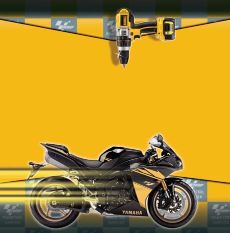5 SKRUTIEK, 1 VŔTAČKA Otestuje svoju rýchlosť, silu a výkon VYHRAJTE Exkluzívny motocykel R1 Yamaha Ak chcete získať viac informácií alebo nájsť najbližšie podujatie, choďte na: DEWALT.