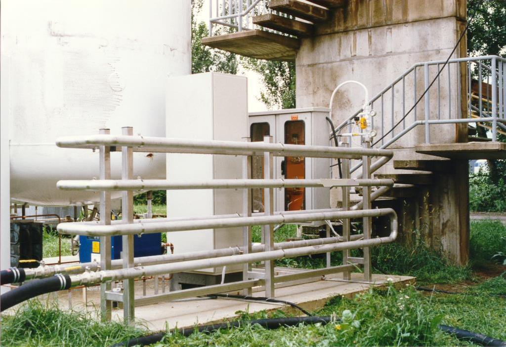 7 Príklad realizácie rúrkového neutralizačného reaktora Typickým príkladom tohto spôsobu neutralizácie sú niektoré aktuálne prebiehajúce projekty výstavby