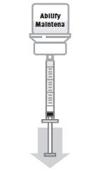 c) Pomocou striekačky typu Luer lock vyberte adaptér z obalu a obal na adaptér zlikvidujte. Nikdy sa nedotýkajte hrotu adaptéra. d) Určite odporúčaný objem injekcie.