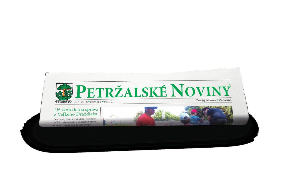 Regionálne printové periodikum - dvojtýždenník, distribuovaný v náklade 40 800 ks do domácností v Mestskej časti Bratislava-Petržalka.