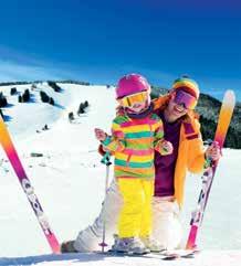 Ski on 12 km of ski slopes and use an 8-seater cable car or 4-seater cable car, 2 ski lifts and 4 ski lifts for beginners and children, with total capacity 8,500 people / hour.