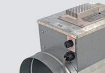 VH Elektrický ohrievač pre VAM Kompletné riešenie zásobovania čerstvým vzduchom s Daikin VAM a elektrickými ohrievačmi Zvýšený komfort pri nízkych vonkajších teplotách vďaka ohrievanému vonkajšiemu