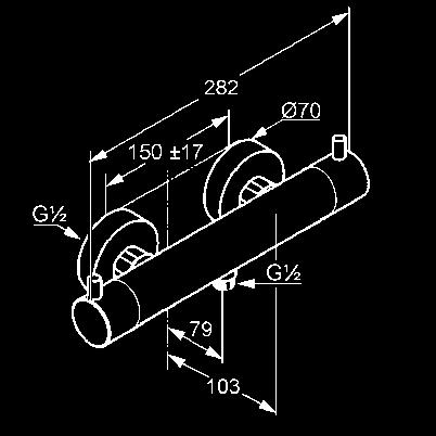 diel s ovládacou jednotkou automatický prepínač: sprcha/vaňa trieda prietoku D/C PA-IX 18967/IDC KLUDI FLEXX.