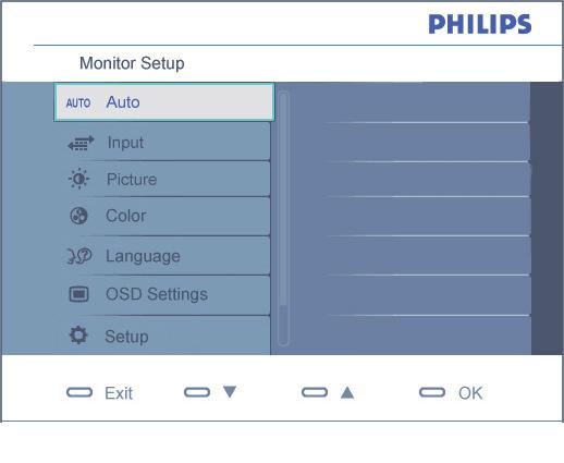 Popis displeja na obrazovke Čo je obrazovkový displej (OSD)? On-Screen Display (OSD, displej na obrazovke) je funkcia všetkých monitorov Philips LCD.