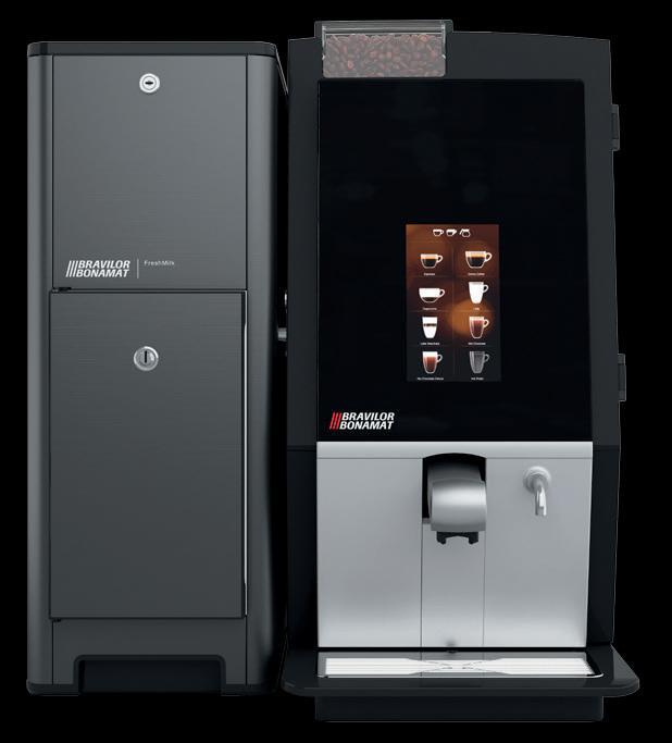 Hlavnou výhodou modulu FreshMilk je, že je riadený priamo elektronikou kávovaru Espresious.