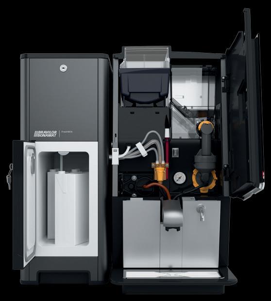 litrov) WHK ohrievač šálok Platobný systém; kávovar je MDB-ready Telemetria; kávovar je MDB-ready Rozširovacia súprava na kávový zásobník, odporúčaný pri veľkom