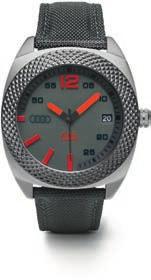 21 Pánske solárne hodinky Estetický dizajn a vysoko kvalitné materiály sa stretajú s modernými technológiami Audi hodinky Chronometer sú poháňané solárnym článkom pod číselníkom,