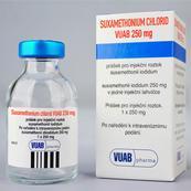 mg/kg) Stále najčastejšie používaným relaxans Malígna hypertermia Hyperkalémia ( Digitalis) Cholinesterázové hladiny v