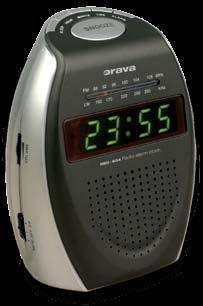 rádiobudík s LED displejom LW/FM pásmo funkcia Sleep (automatické vypnutie) budenie