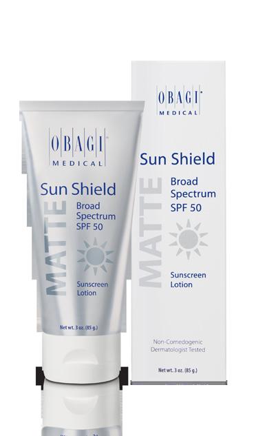 Sun Shield MATTE Broad Spectrum SPF 50 Používanie krému s UV ochranou výlučne počas letnej dovolenky je už minulosťou!