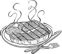 rezeň v zemiakovom cestíčku plnený údeným syrom (1,3,7) 200g Vyprážaný bačovský rezeň plnený domácou slaninkou a údeným syrom (1,3,7) 200g Vyprážaný bravčový rezeň vo vajíčku a strúhanke, alebo v