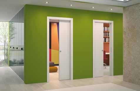 VÝVOJ Posuvné dvere Systém Eclisse nie je iba odpoveďou na nedostatok priestoru, ale je aj zaujímavým dizajnovým riešením. Skrášlite si svoj interiér!