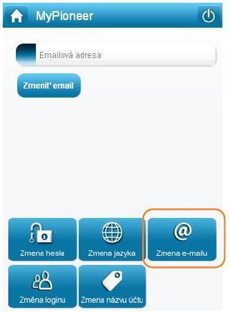 Ako si môžem zmeniť e-mail? Pomocou aplikácie môžete kedykoľvek změniť Vašu registrovanú e-mailovú adresu.