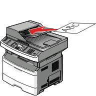 Skenovanie do počítača alebo pamäťového zariadenia USB Flash Automatický podávač dokumentov (ADF) Sklenená plocha skenera Podávač ADF používajte pre viacstranové dokumenty.