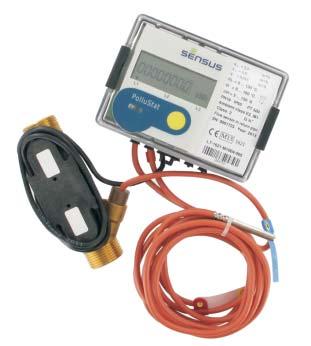 PolluStat Ultrazvukový merač tepla, tepla/chladu - metrologická trieda 2 v zmysle EN 1434 (MID 2004/22/EEG) - nominálny prietok qp 0,6 10 - rozsah teplôt 5 130 C - menovitá svetlosť DN 15-40 -