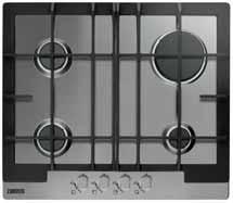 ovládací panel je umiestnený vpredu, takže umožňuje jednoduchý prístup trojitý plynový horák využijete napríklad na rýchle a jednoduché varenie v nádobe wok podstavce na varné nádoby zabezpečujú